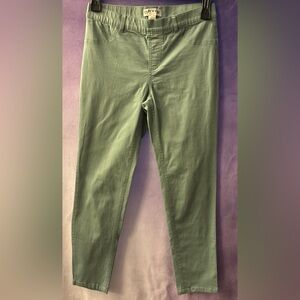 ORVIS WOMEN'S STRETCH TWILL PULL-ON ANKLE PANTS (DUSTY TEAL) Size 6